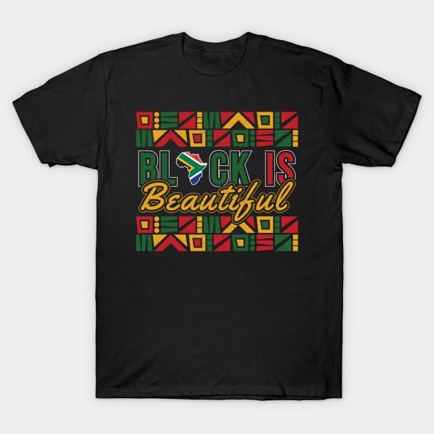 Black is Beautiful and Im the Proof Black History T-Shirt by aneisha